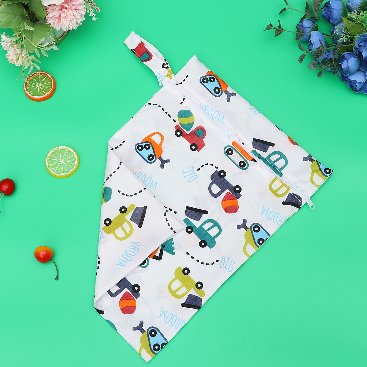 Food Pouch Reusable - Baby Diaper Pouch Waterproof Multipurpose Reusable