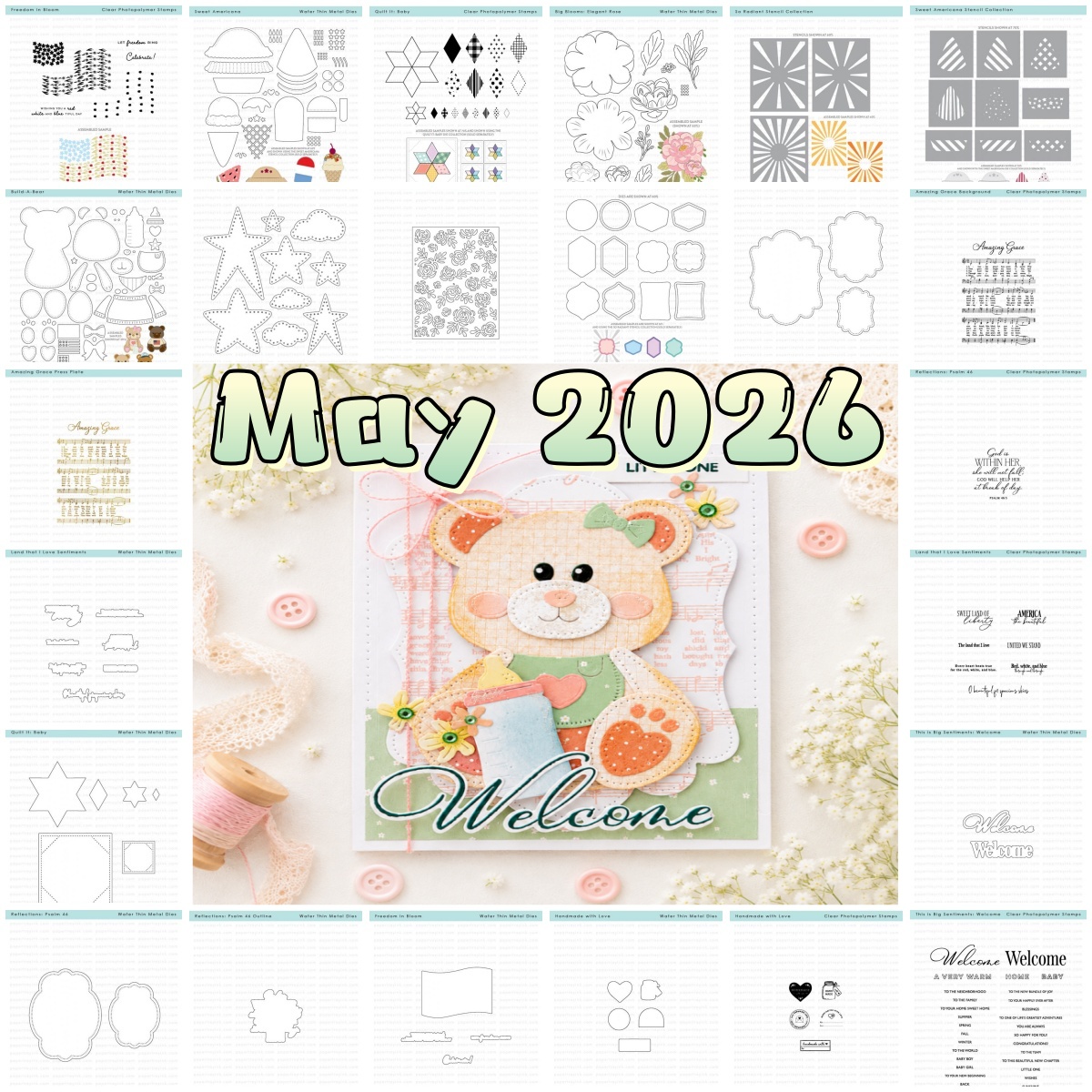 Baby Food Bag - Summer 2026 Bear Florals Baby Ice