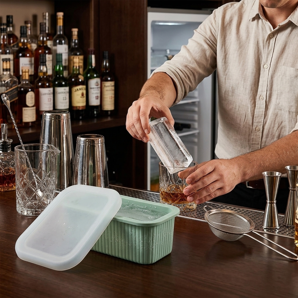 Baby Food Essentials - Whiskey Bar Ice Mold Large Single