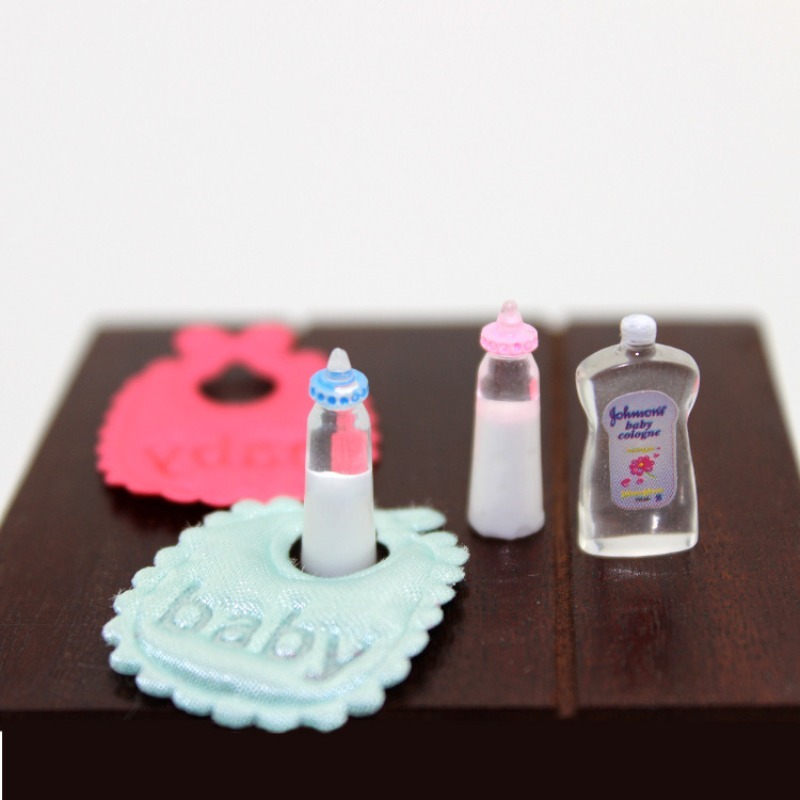 Baby Food Game - DOLLHOUSE Miniature Food Toy Scene Model