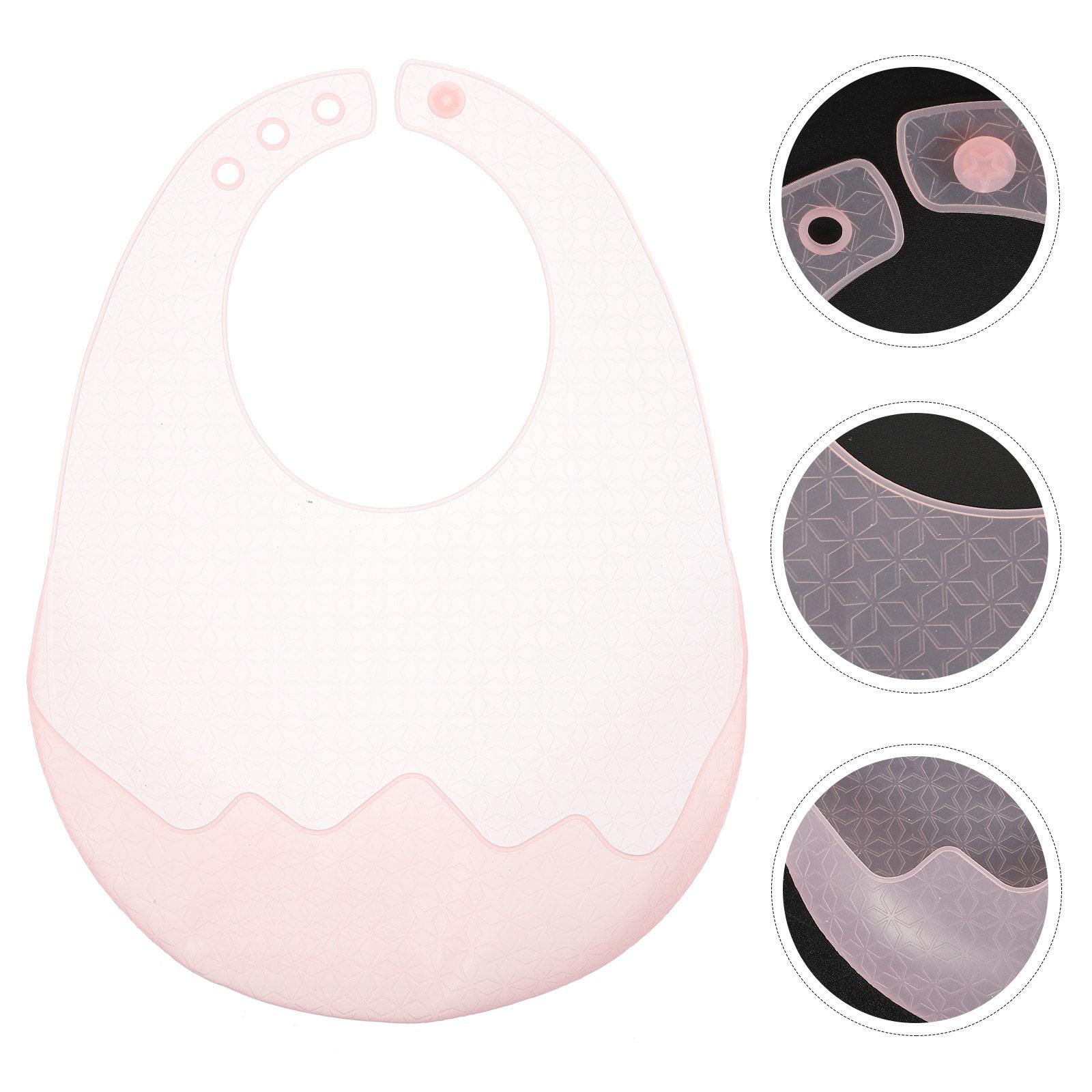 Baby Food Eating - Baby Bib Silicone Newborn Drooling Soft