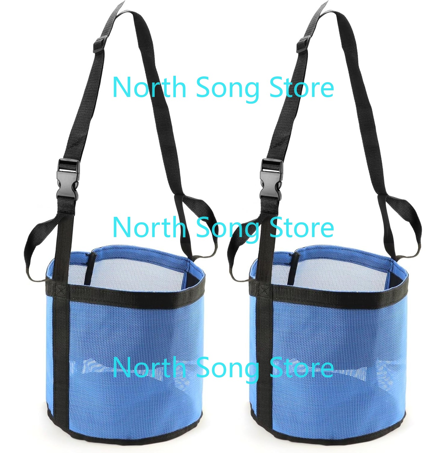 Mesh Feeder Bag - 2 Pack Horse Feed Bag for