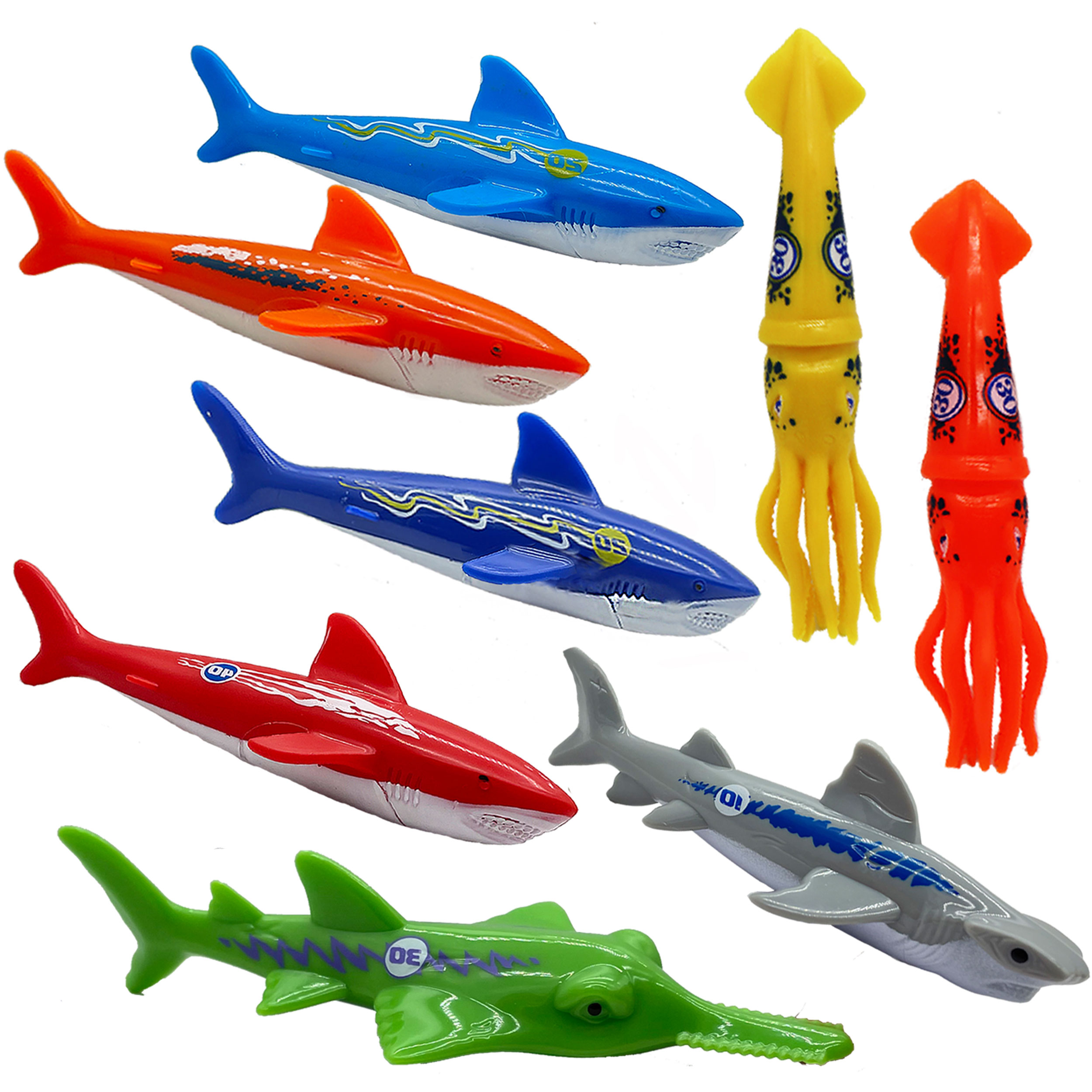 Baby Food Game - Summer Diving Training Toys Torpedos Sharks