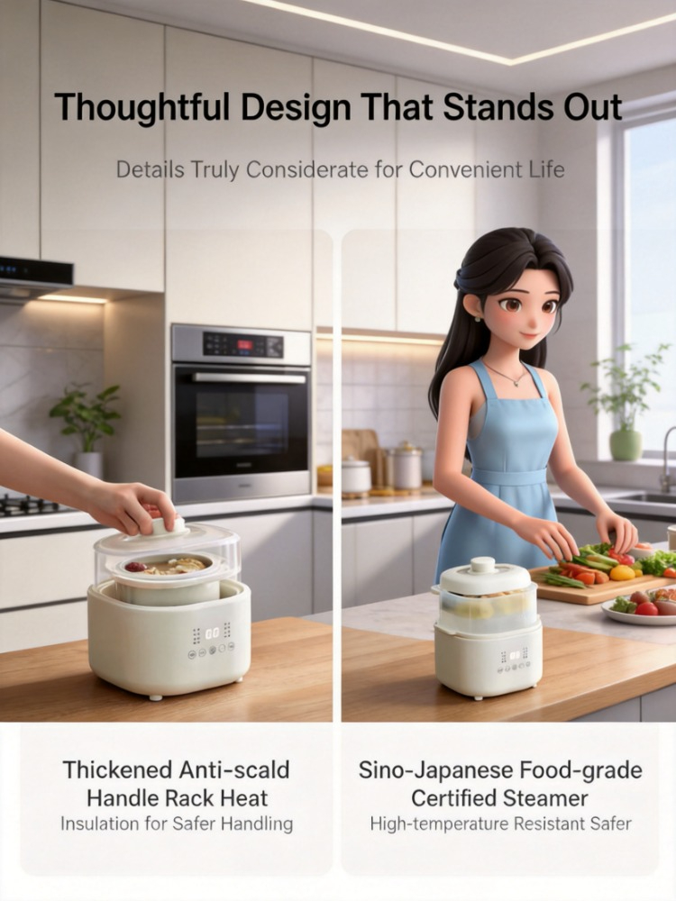 220V Small Electric Cooker, Ba - огляд і ціна Baby Food Home