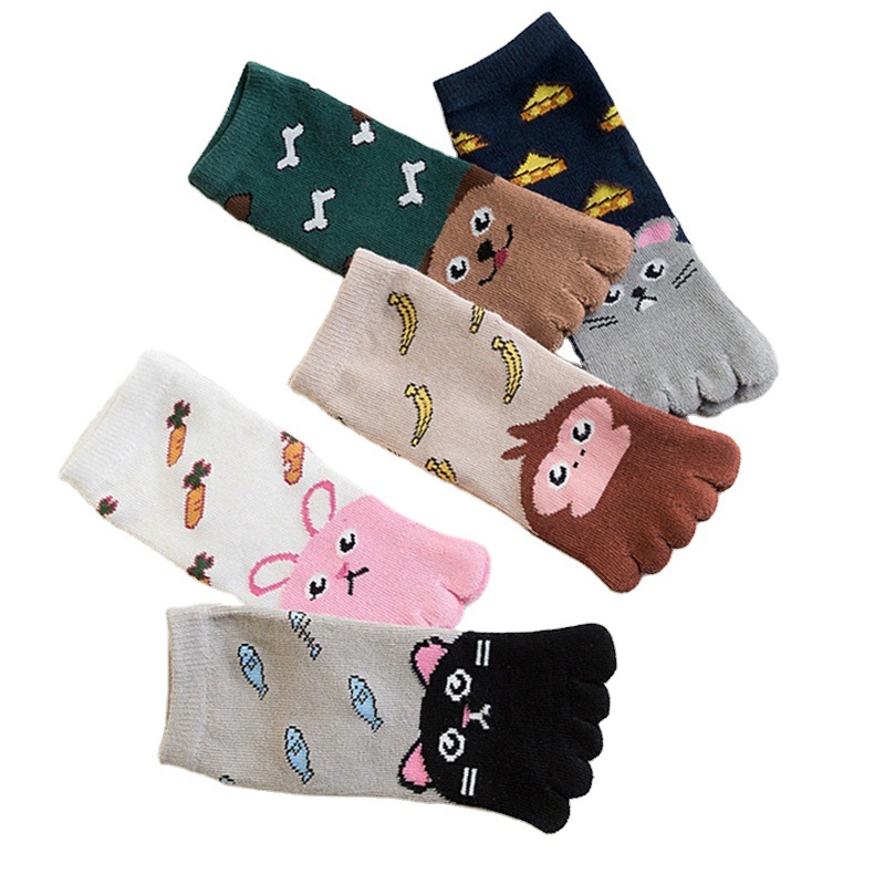 5 Pairs Children Cartoon Socks - огляд і ціна Baby Food Dogs