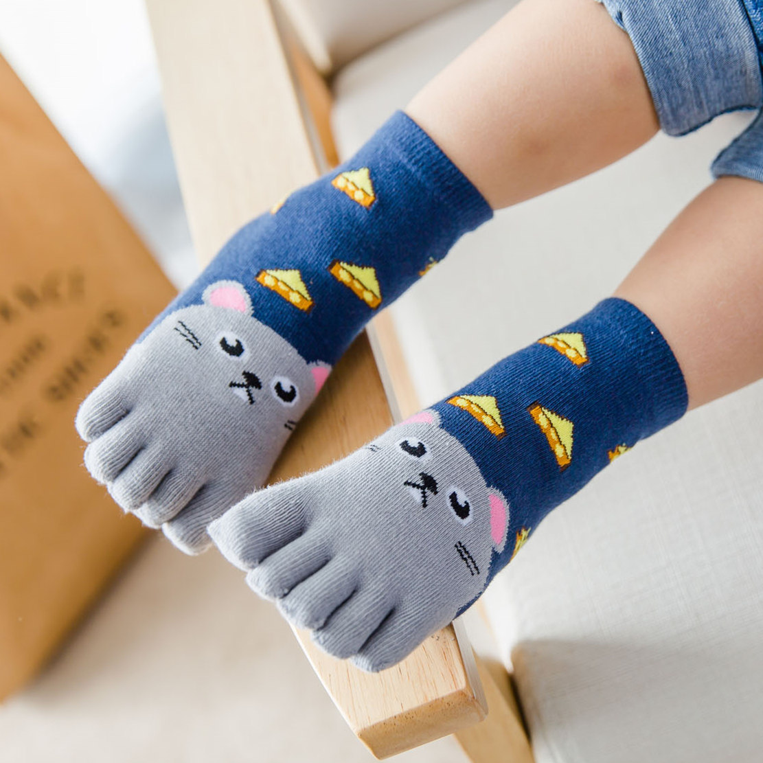 5 Pairs Children Cartoon Socks - огляд і ціна Baby Food Dogs