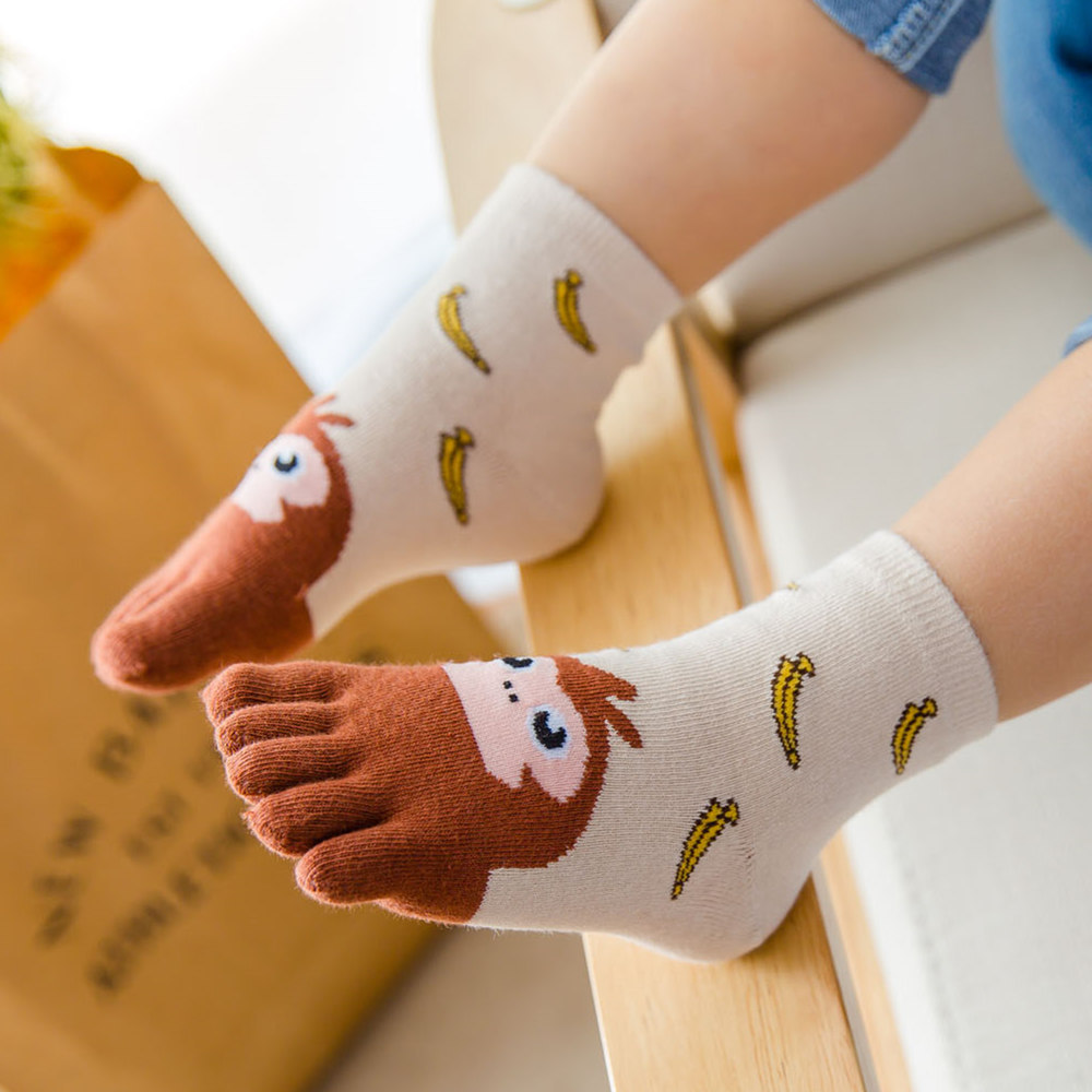 5 Pairs Children Cartoon Socks - огляд і ціна Baby Food Dogs