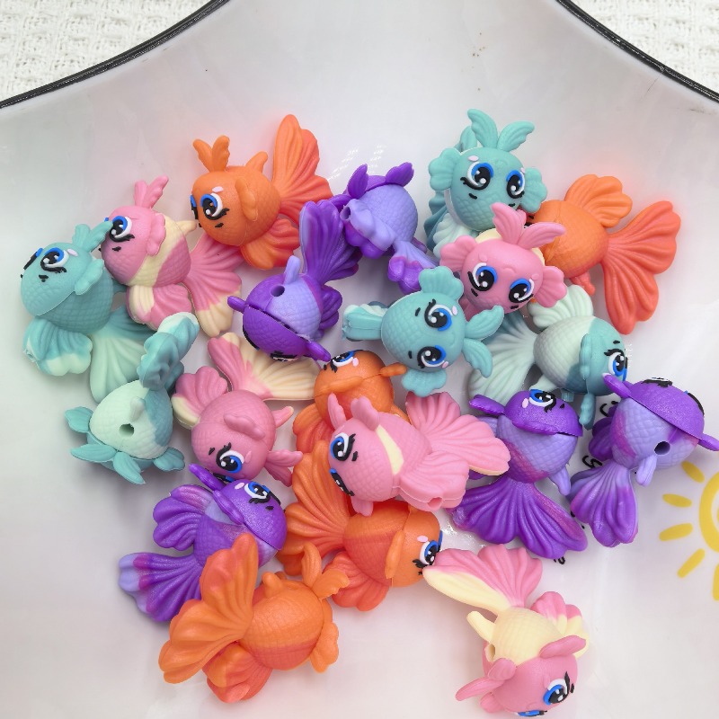 20Pcs 3D Silicone Beads Food G - огляд і ціна Baby Food Home