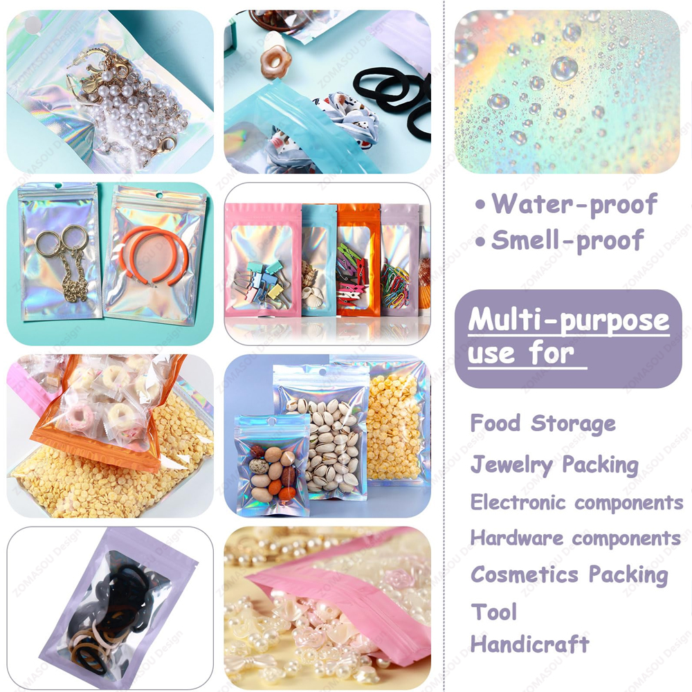 1-200PCS Laser Sealing Bags Co - огляд і ціна Food Pouch Reusable