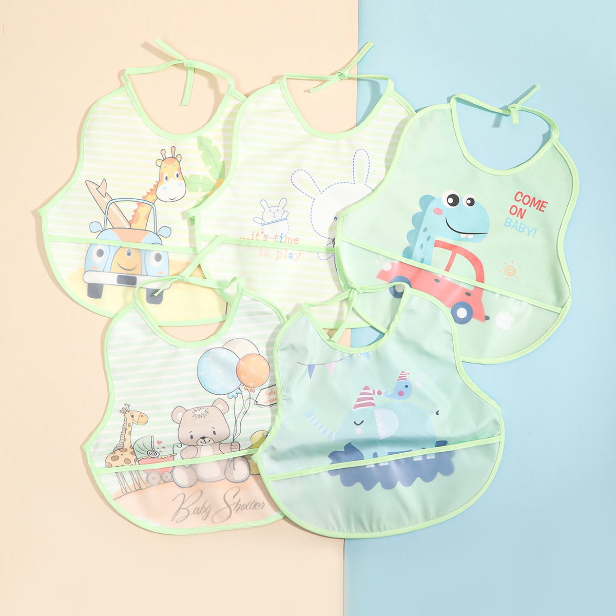 Baby rice pocket bib antifouli - огляд і ціна Baby Rice Food