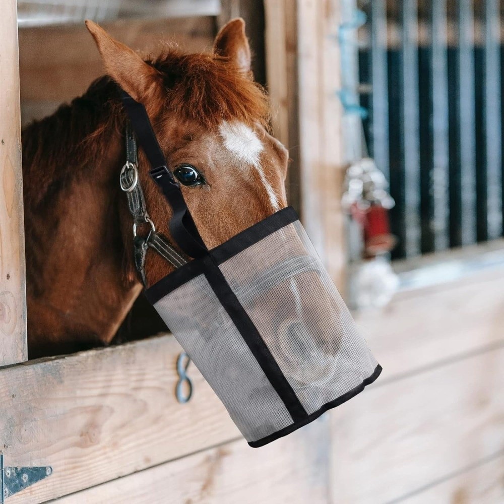 Multi-color Leak-Proof Horse F - огляд і ціна Mesh Feeder Bag