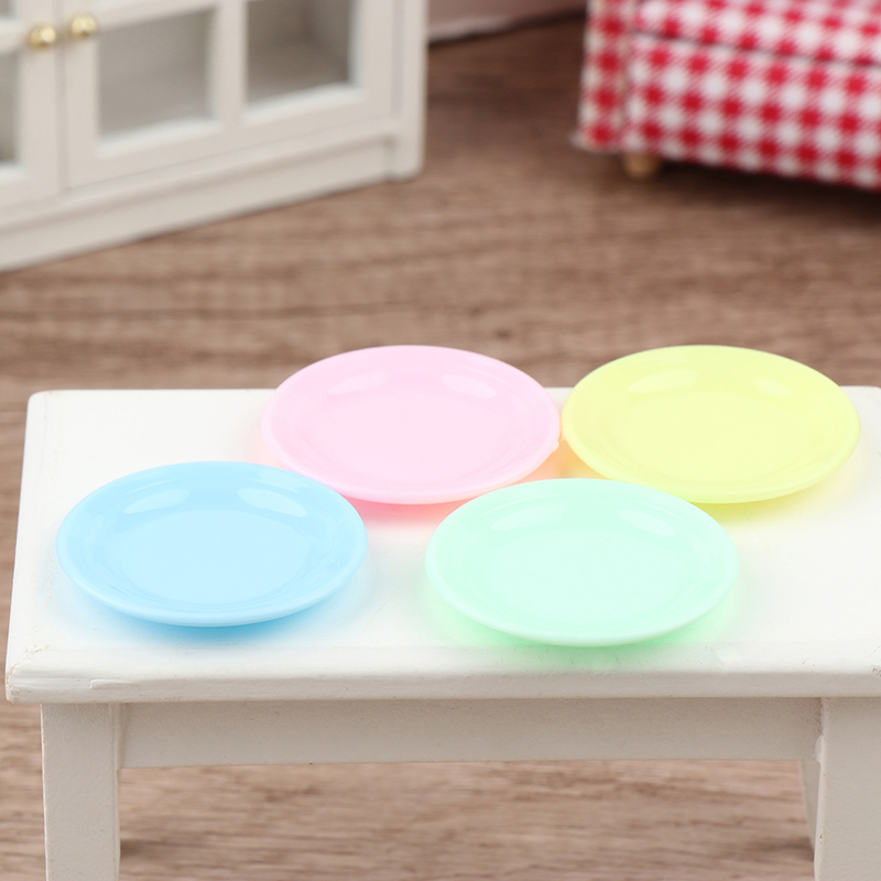 5Pcs Dollhouse Mini Food Plate - огляд і ціна Baby Food Game