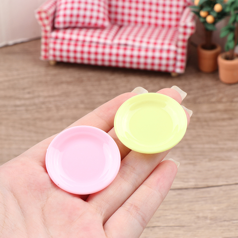 5Pcs Dollhouse Mini Food Plate - огляд і ціна Baby Food Game