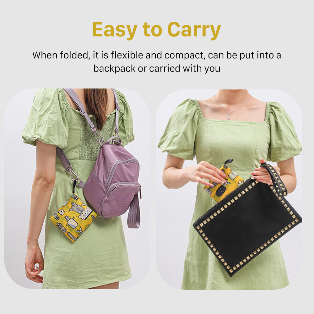 Large Portable Shopping Bag Wa - огляд і ціна Food Pouch Reusable