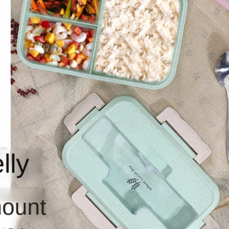 Microwave Lunch Box Wheat Stra - огляд і ціна Baby Food Bag