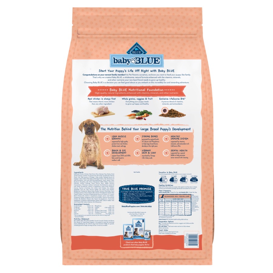Baby BLUE Large Breed Puppy Dr - огляд і ціна Dry Food Baby