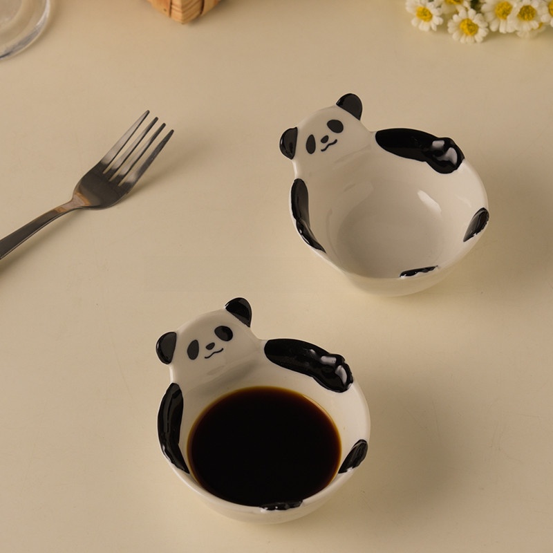Cute Panda Ceramic Soup Bowl U - огляд і ціна Baby Food Home