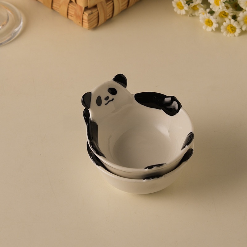 Cute Panda Ceramic Soup Bowl U - огляд і ціна Baby Food Home