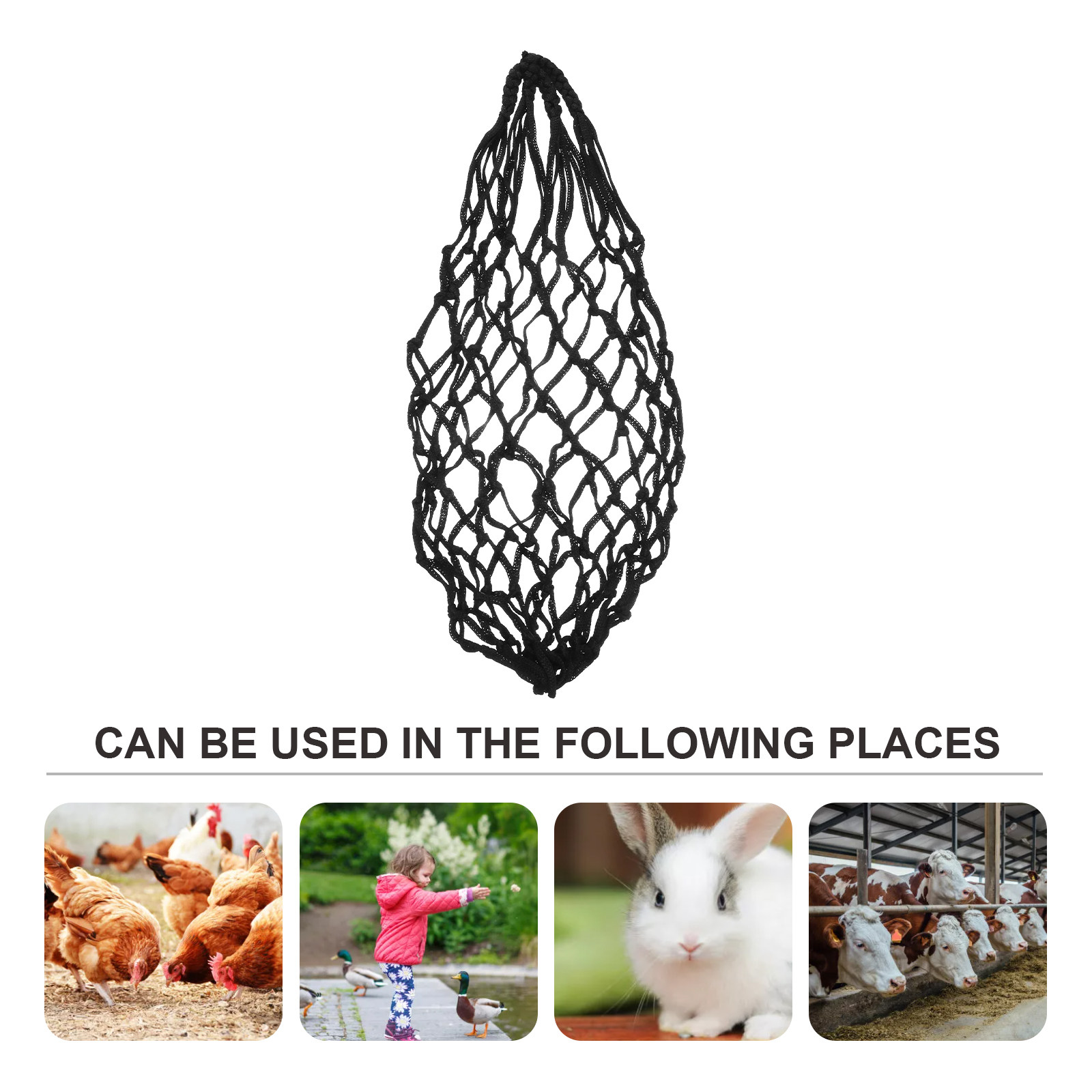 1Pcs Sturdy Poultry Feeding Me - огляд і ціна Mesh Feeder Bag