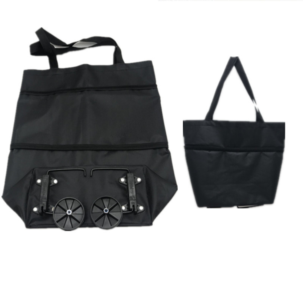 Folding Shopping Pull Cart Tro - огляд і ціна Food Pouch Reusable