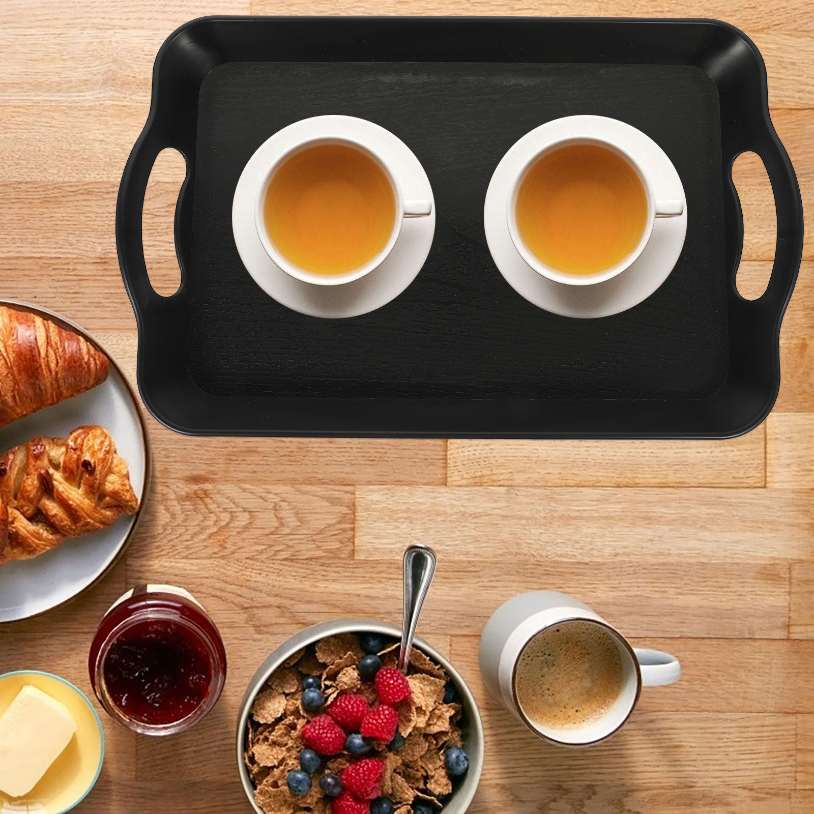 Double Handle Serving Tray Rec - огляд і ціна Baby Food Restaurant