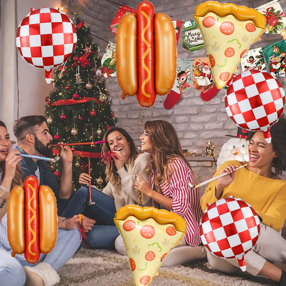 5pcs Fort Pizza Hot Dog Foil B - огляд і ціна Baby Food Dogs