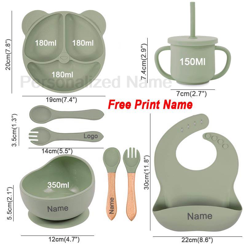 Feeding Set Silicone For Baby  - огляд і ціна Baby Food Utensil