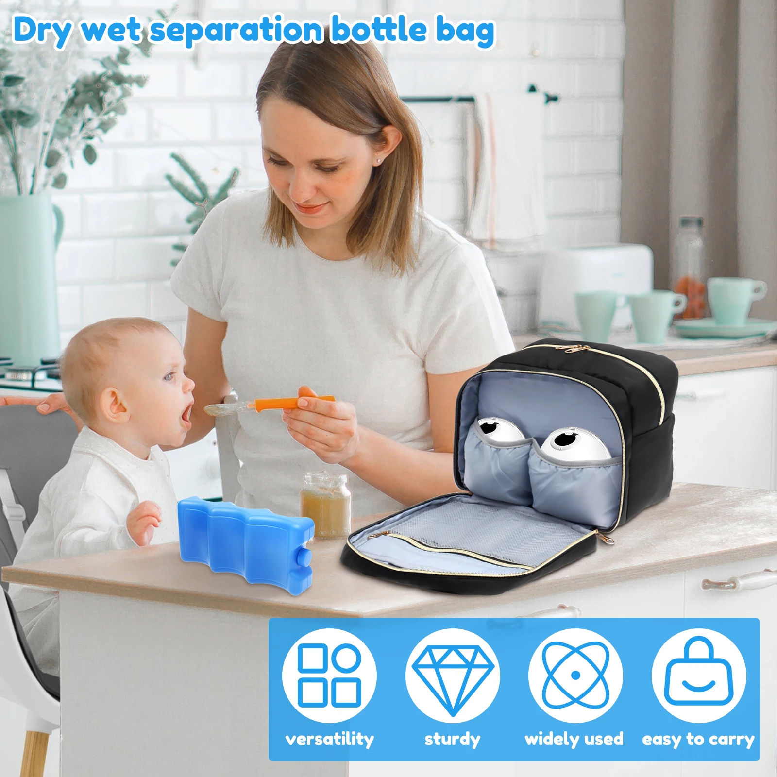 Breast Pump Storage Bag with I - огляд і ціна Baby Food Bag