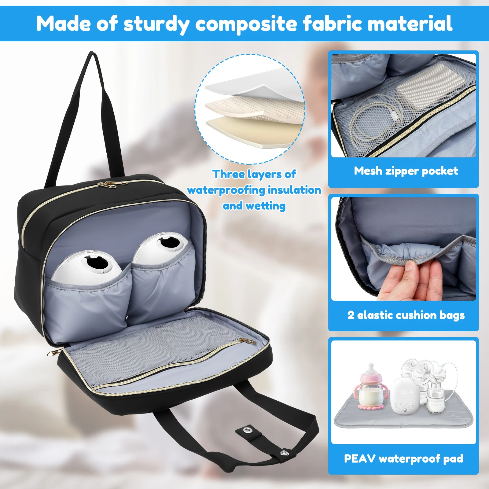 Breast Pump Storage Bag with I - огляд і ціна Baby Food Bag