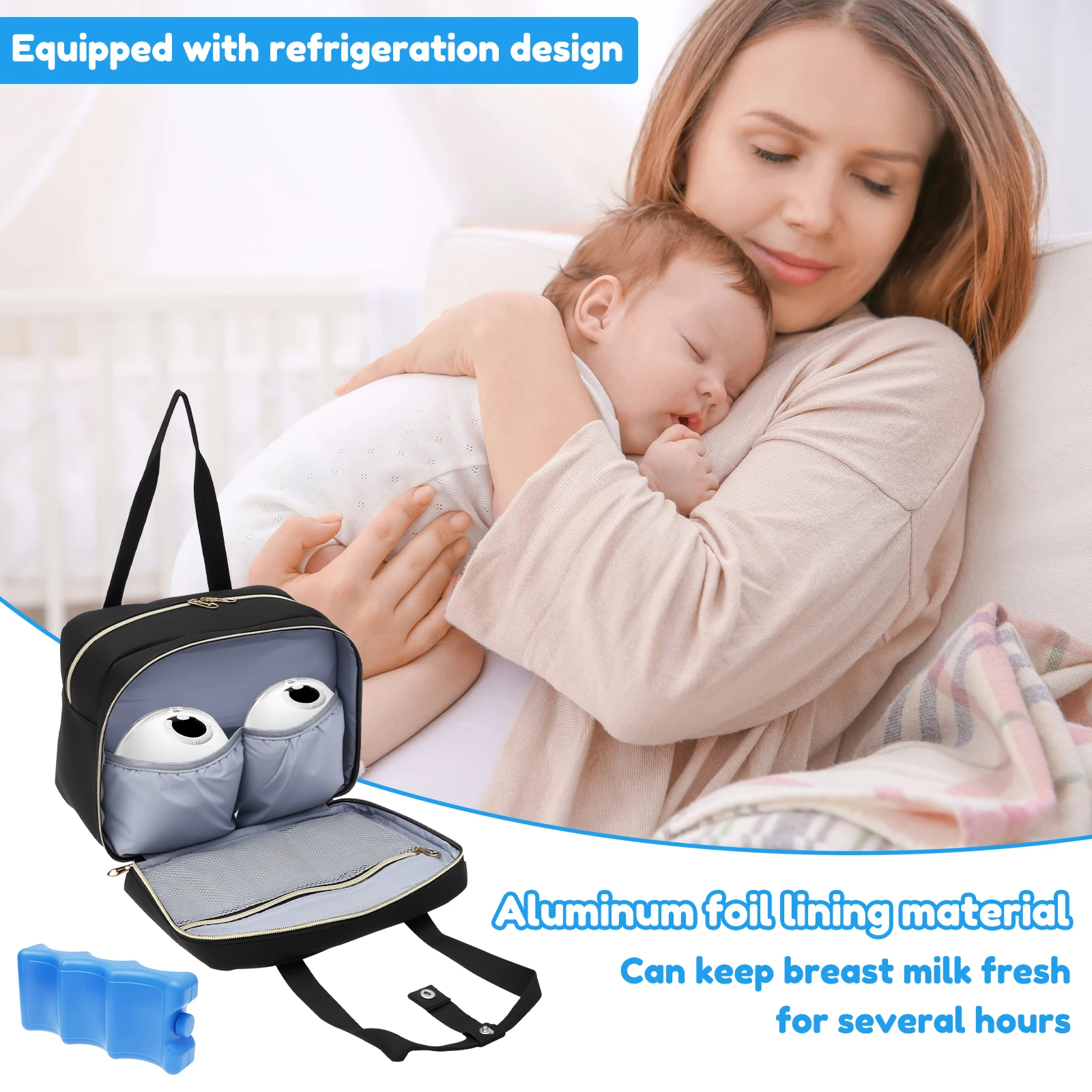 Breast Pump Storage Bag with I - огляд і ціна Baby Food Bag