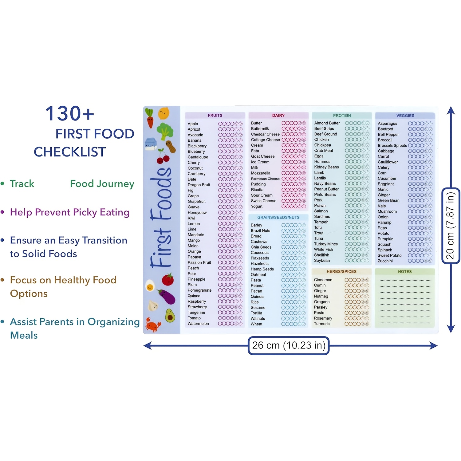 Baby First Foods Tracker, High - огляд і ціна Dry Food Baby