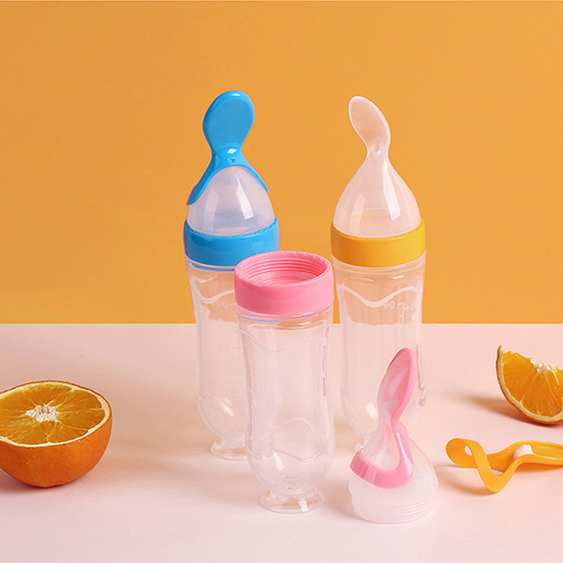 Squeezing Feeding Bottle Silic - огляд і ціна Baby Rice Food