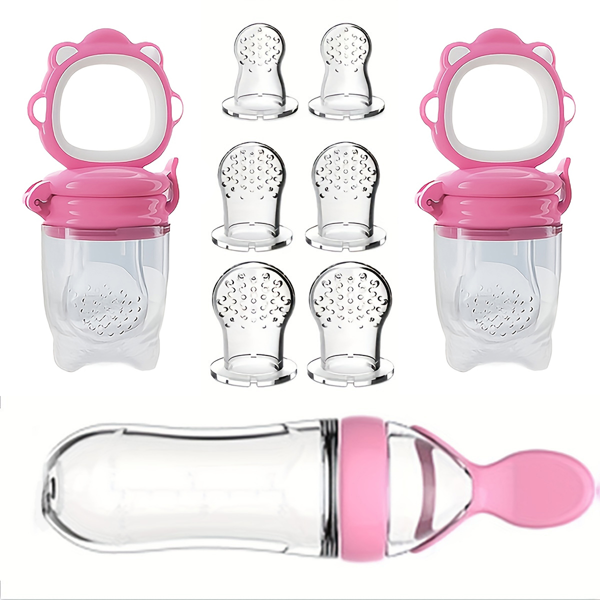 9pcs Feeding Cutlery: 1 Silico - огляд і ціна Baby Rice Food
