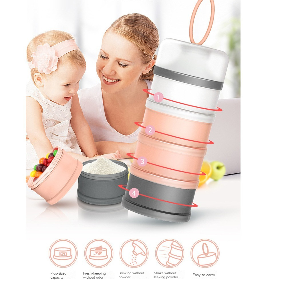 4-layer portable baby food sto - огляд і ціна Baby Food Essentials