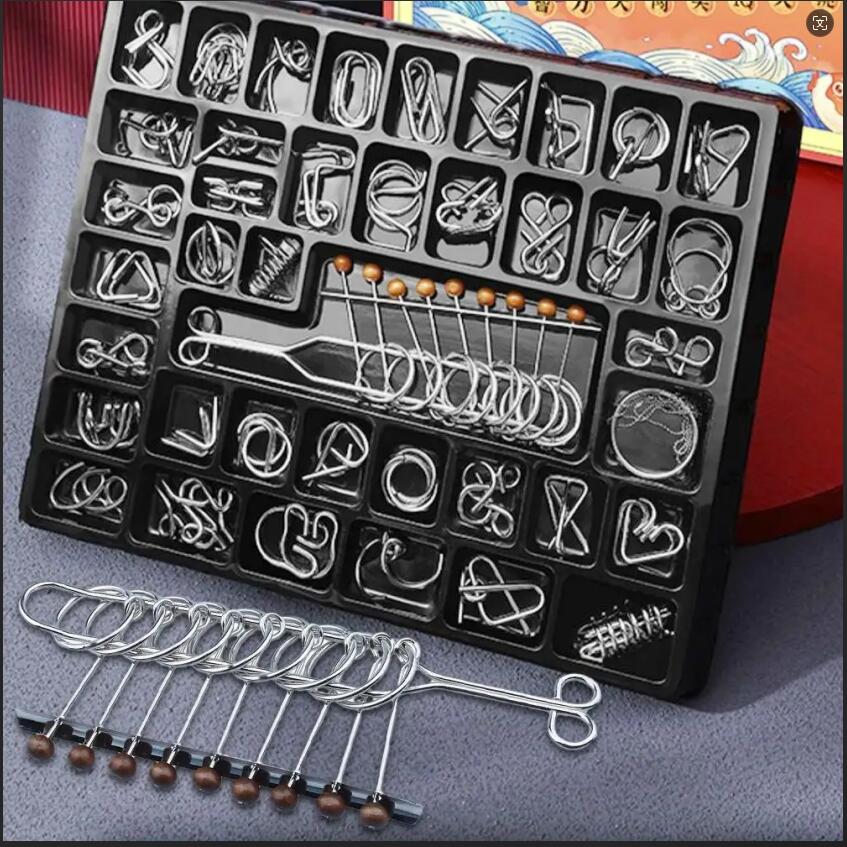 Metal Wire Puzzle Brain Teaser - огляд і ціна Baby Food Game