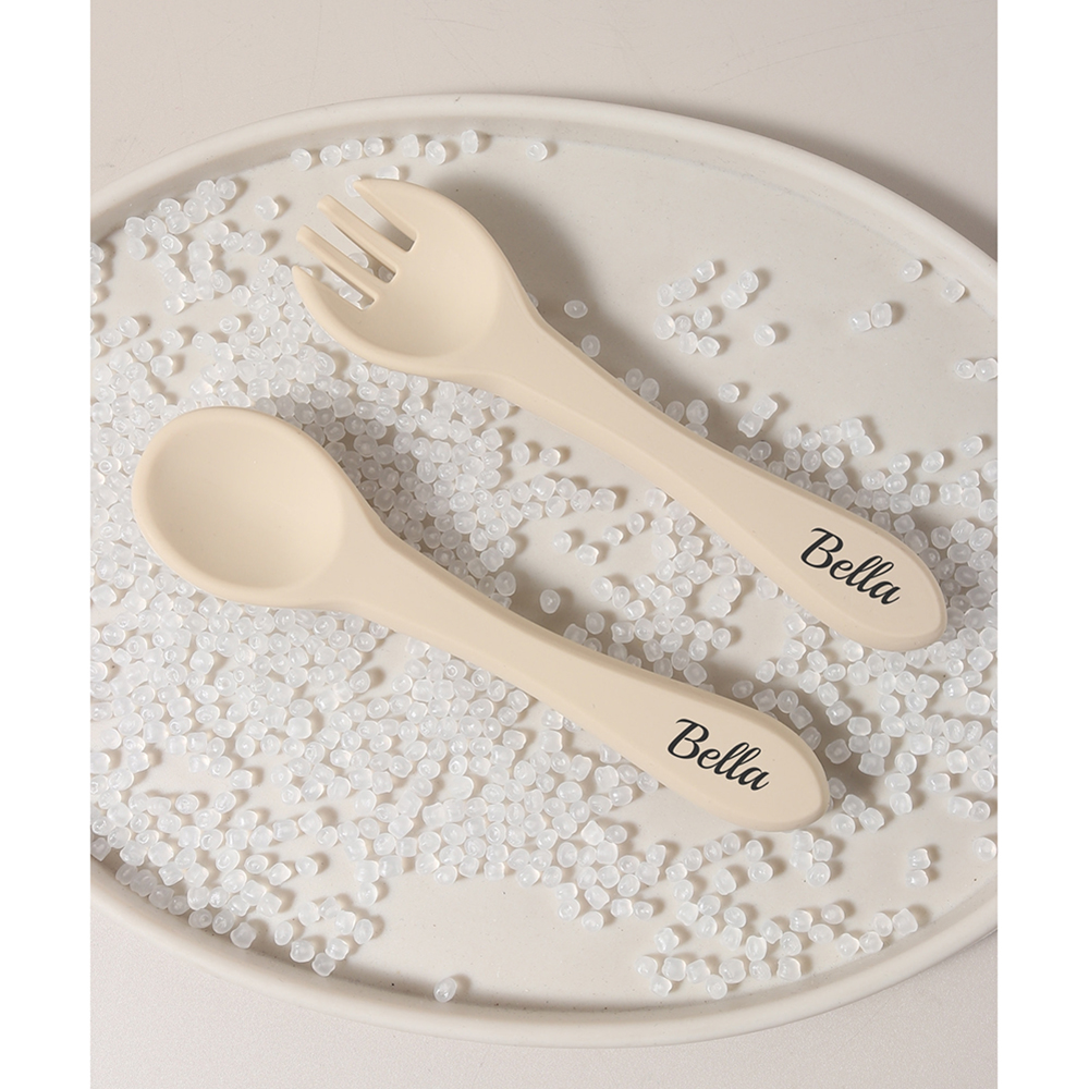 Custom Name 1 Pair Silicone Sp - огляд і ціна Baby Food Utensil