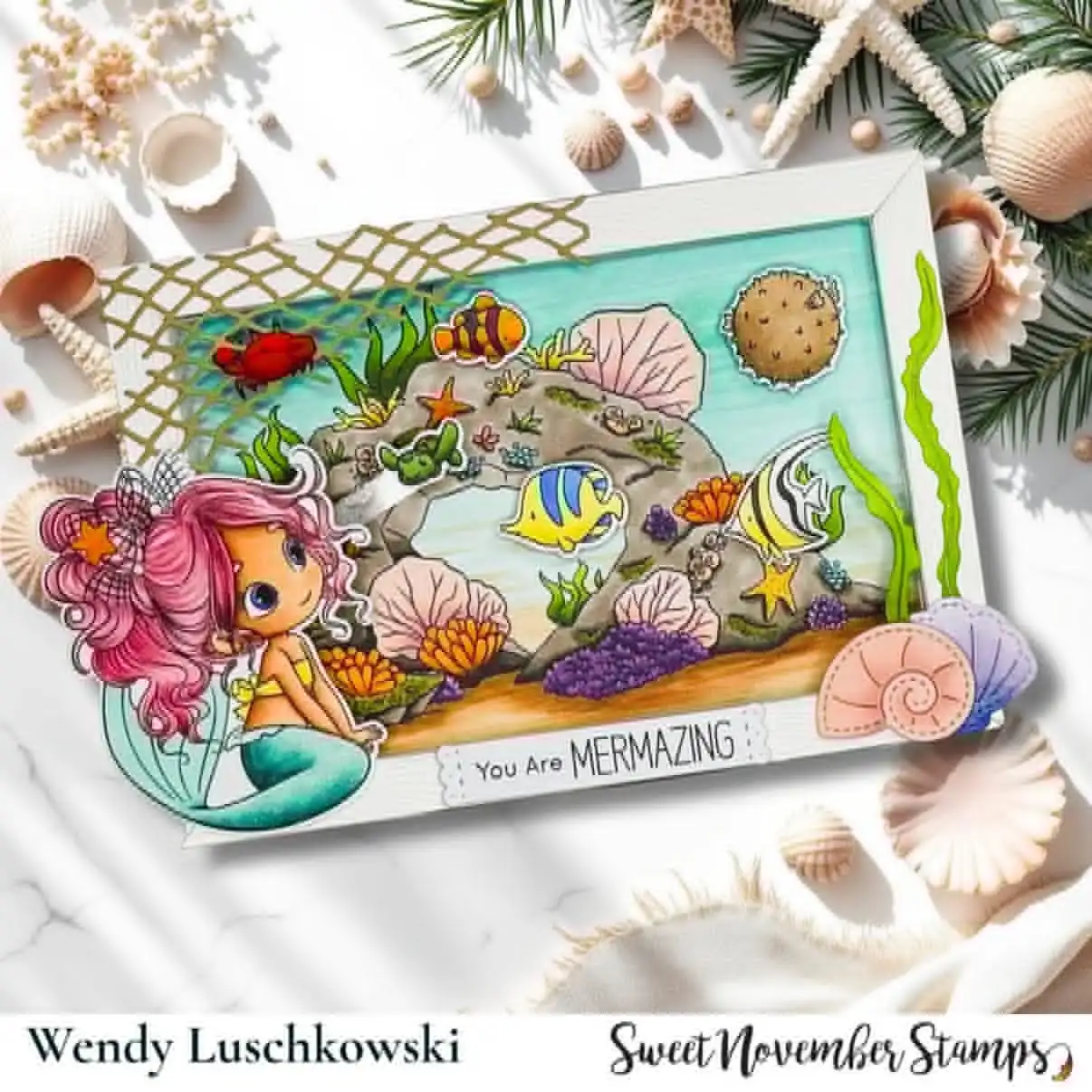2026 New Clear Stamp Set - Sea - огляд і ціна Baby Food Bag