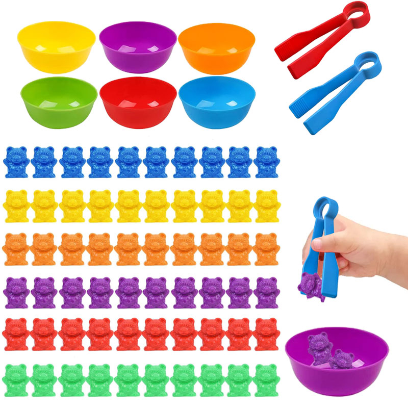 Counting Bears Matching Games  - огляд і ціна Baby Food Game