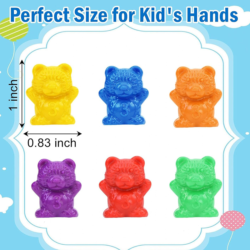Counting Bears Matching Games  - огляд і ціна Baby Food Game