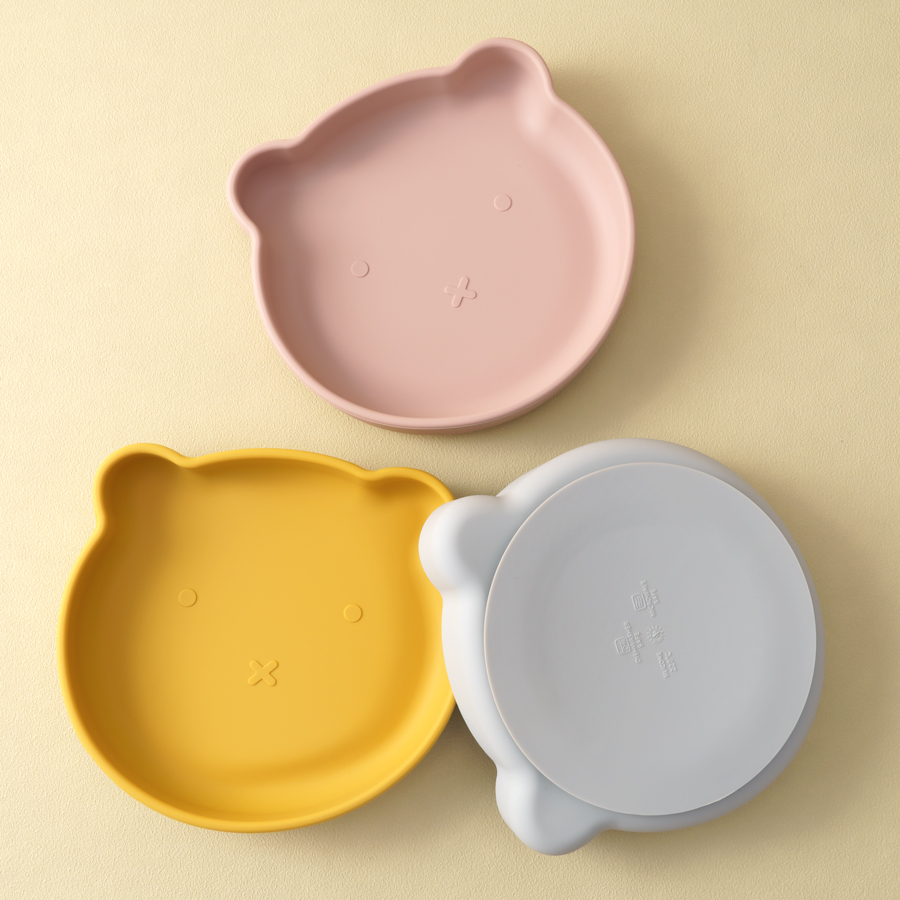1PC Silicone Baby Dishes Sucti - огляд і ціна Baby Food Eating