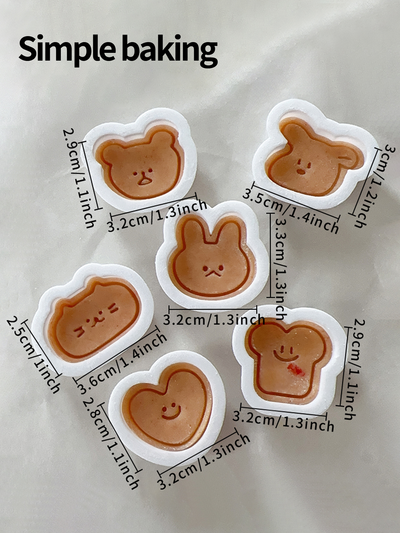 Cute Cartoon-Style Cookie Mold - огляд і ціна Baby Food Dogs