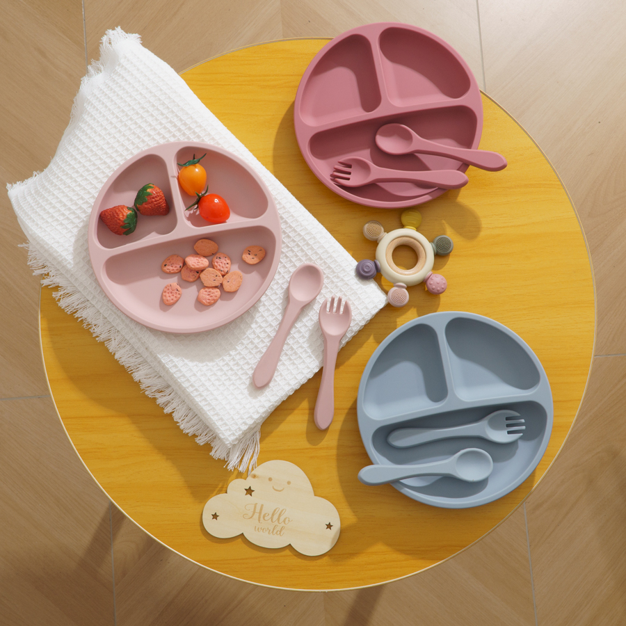 3PCS Children's Tableware Set  - огляд і ціна Baby Food Eating