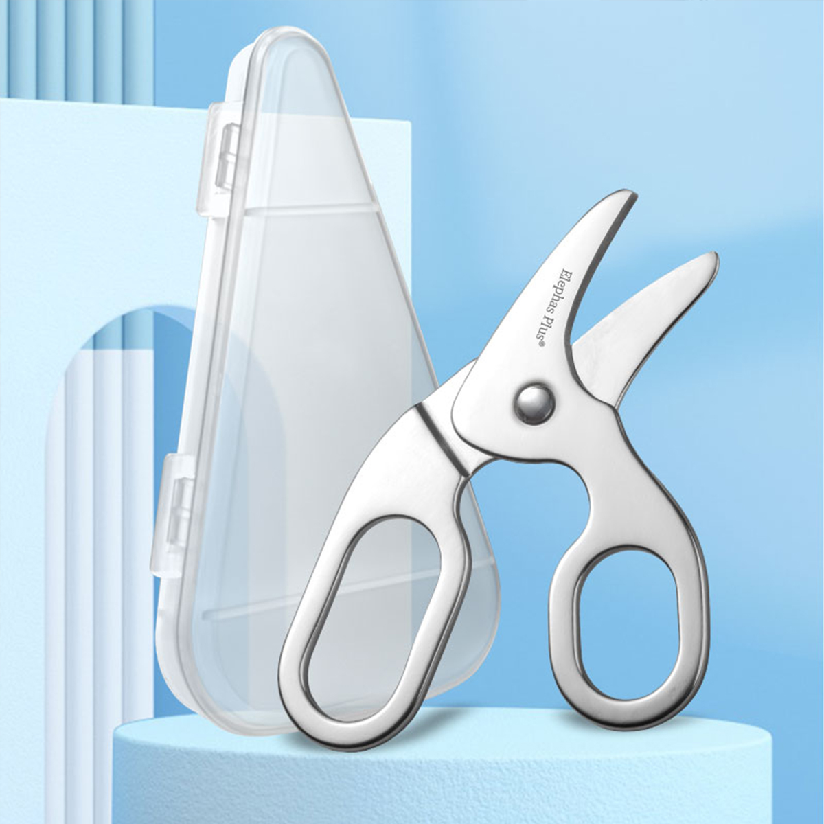Safety Baby Food Scissors - Fo - огляд і ціна Baby Food Utensil