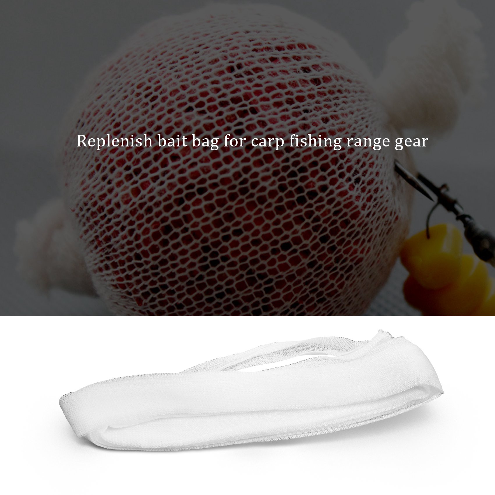 10 Pcs PVA Fishing Mesh Nets M - огляд і ціна Mesh Feeder Bag