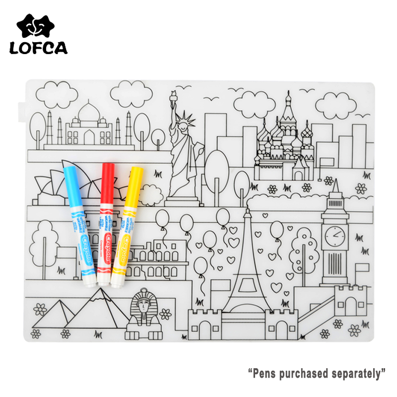Silicone Baby Placemat 1pc Bab - огляд і ціна Baby Food Utensil