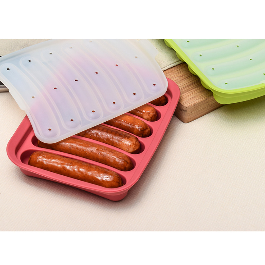 6 Rolls Silicone Sausage Mold  - огляд і ціна Baby Food Dogs