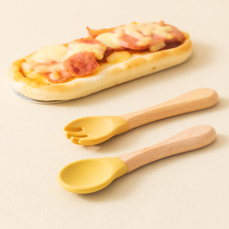 2PCS Baby Learning Spoons Uten - огляд і ціна Baby Food Utensil