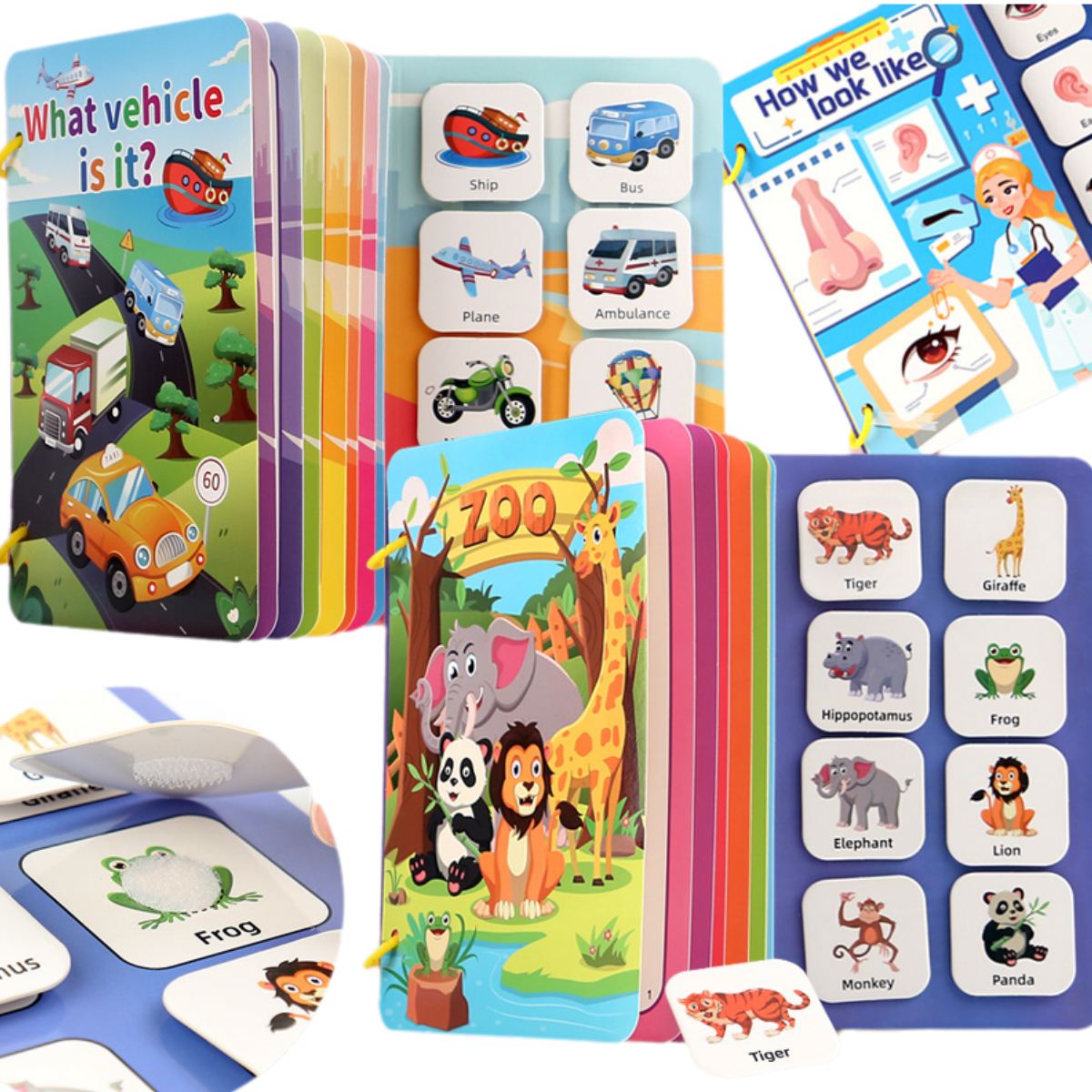 Montessori Baby Busy book My F - огляд і ціна Baby Food Game