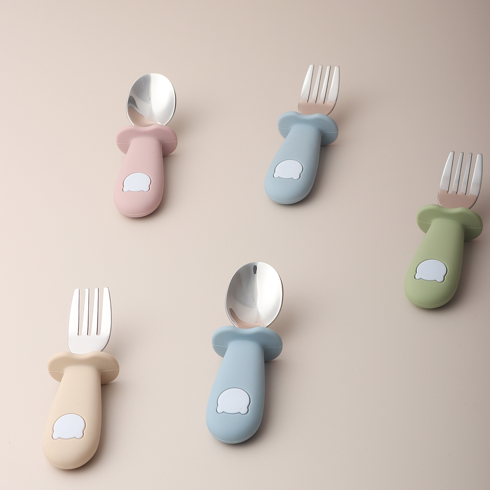 Baby panda shape silicone spoo - огляд і ціна Baby Food Utensil