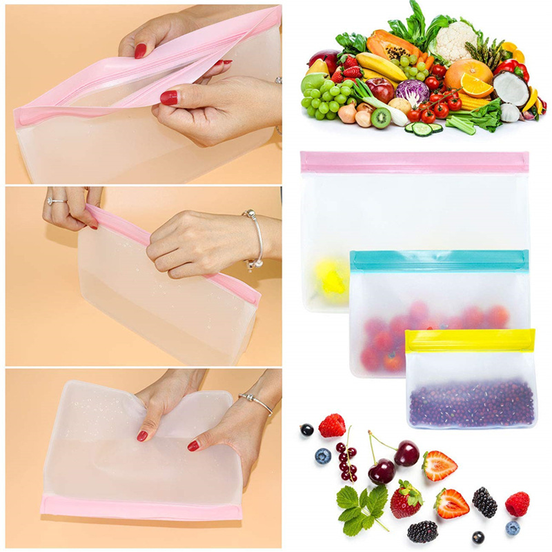 Reusable Food Storage Bag Upgr - огляд і ціна Food Pouch Reusable